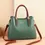 Thumbnail: Green Leather Women's Handbag