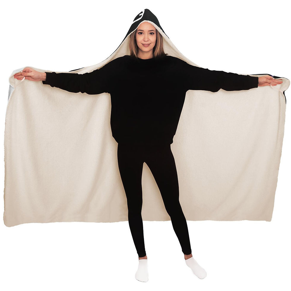 Thumbnail: Space Cat Hooded Blanket