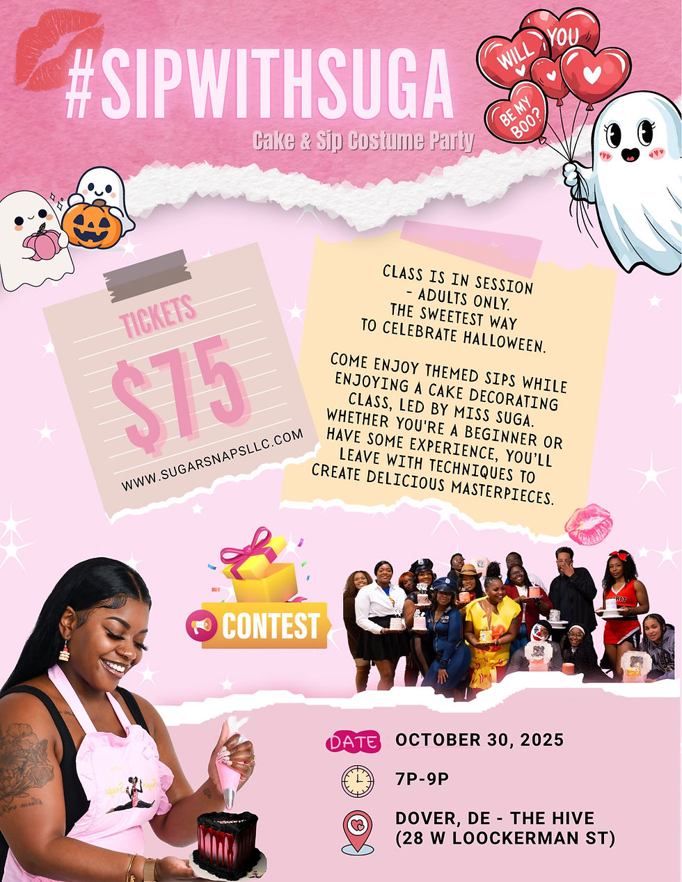 #SipWithSuga - Costume Party