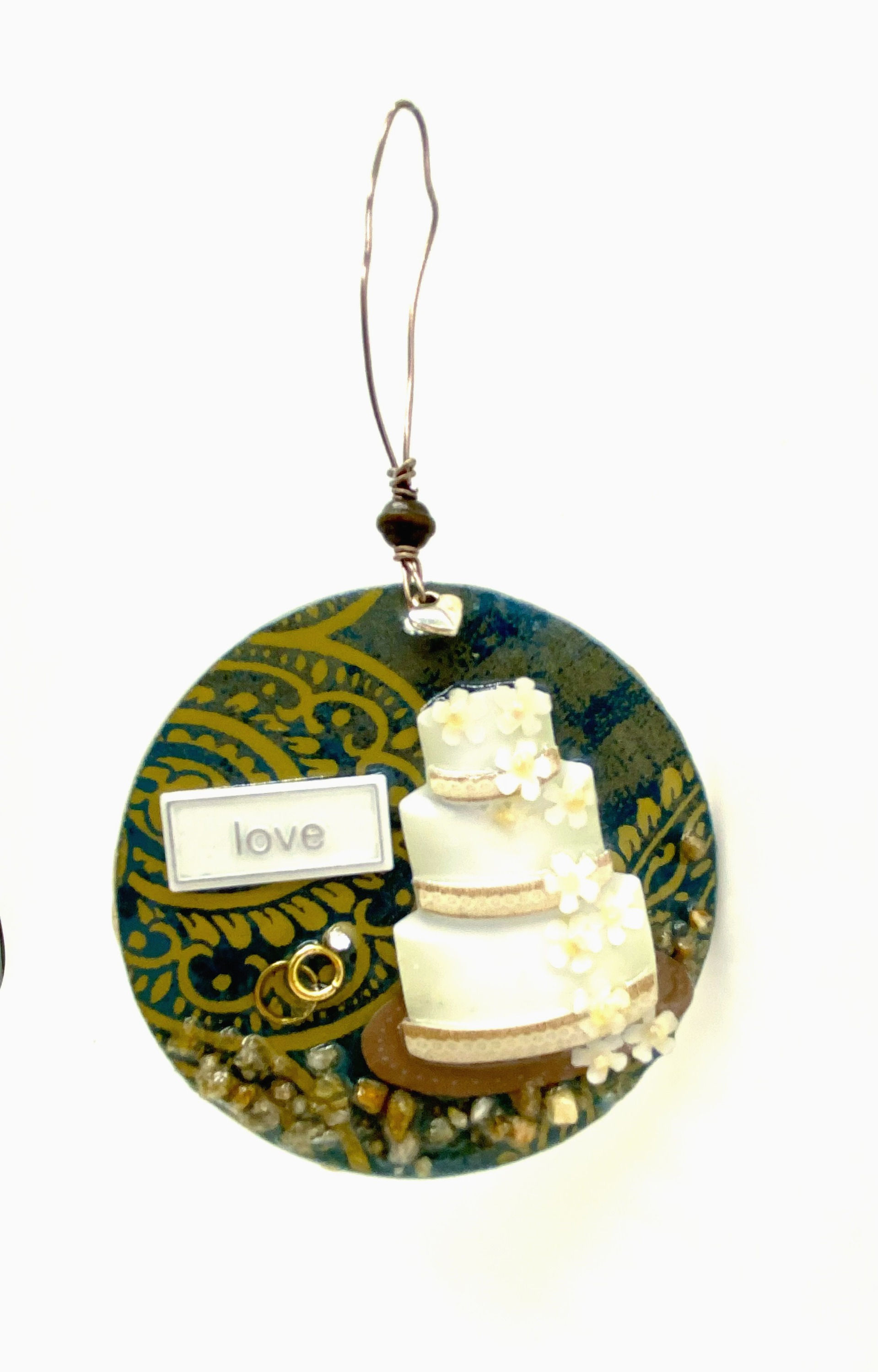 Wedding Cake Ornament