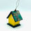 Thumbnail: Yellow, Green, Black Bee Birdhouse Ornament