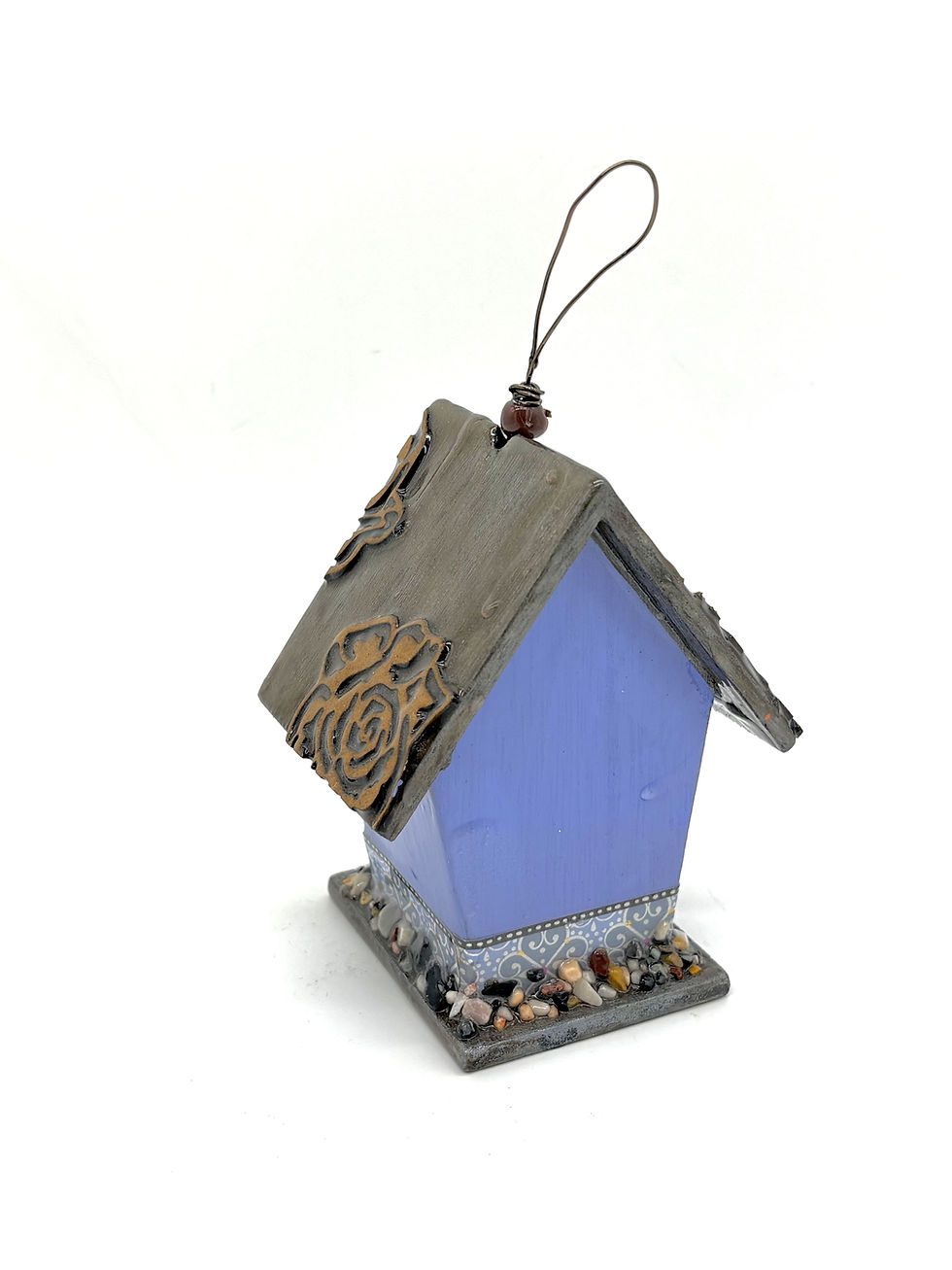Thumbnail: Lavender Rose Mini Birdhouse