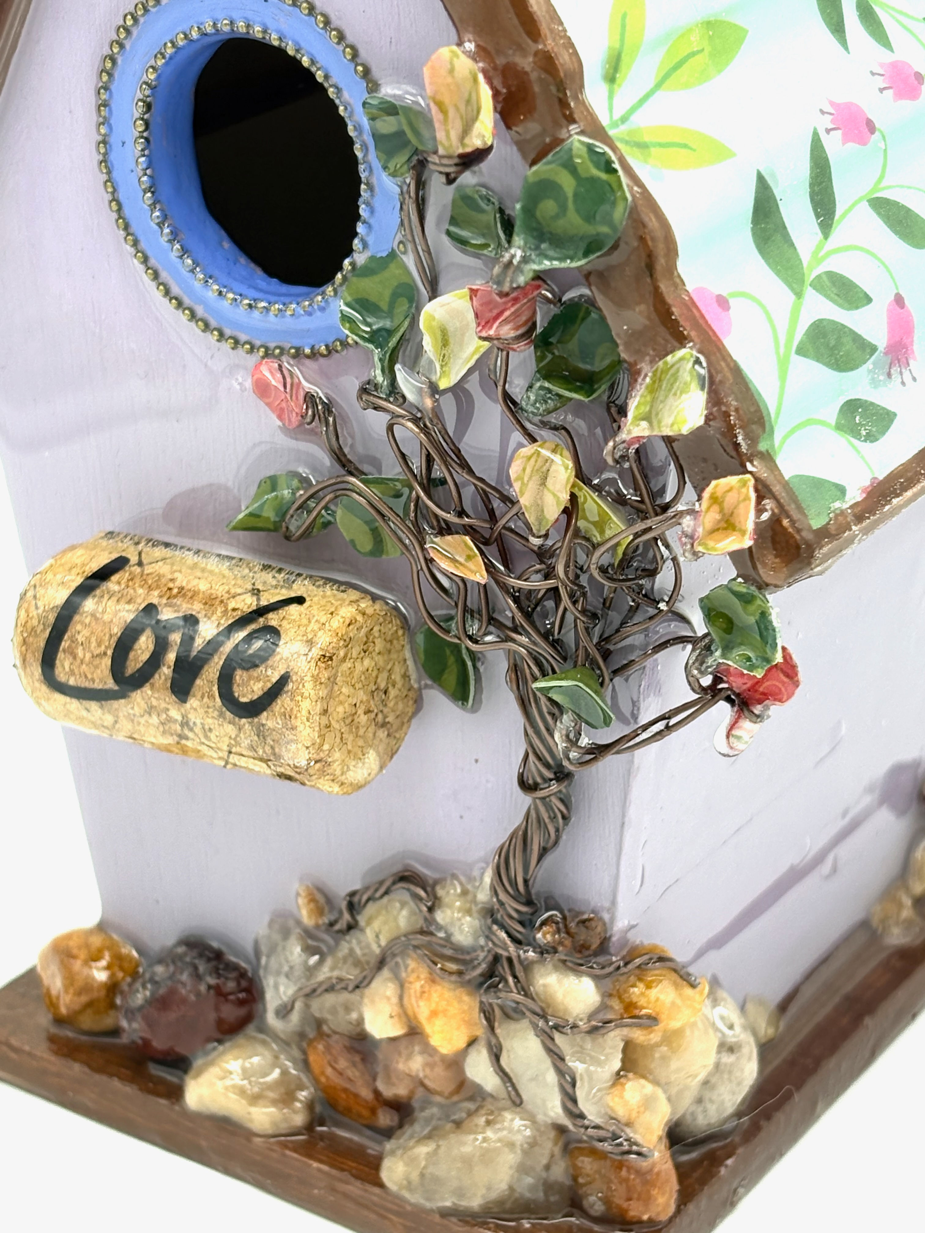 Love Grows Here Birdhouse