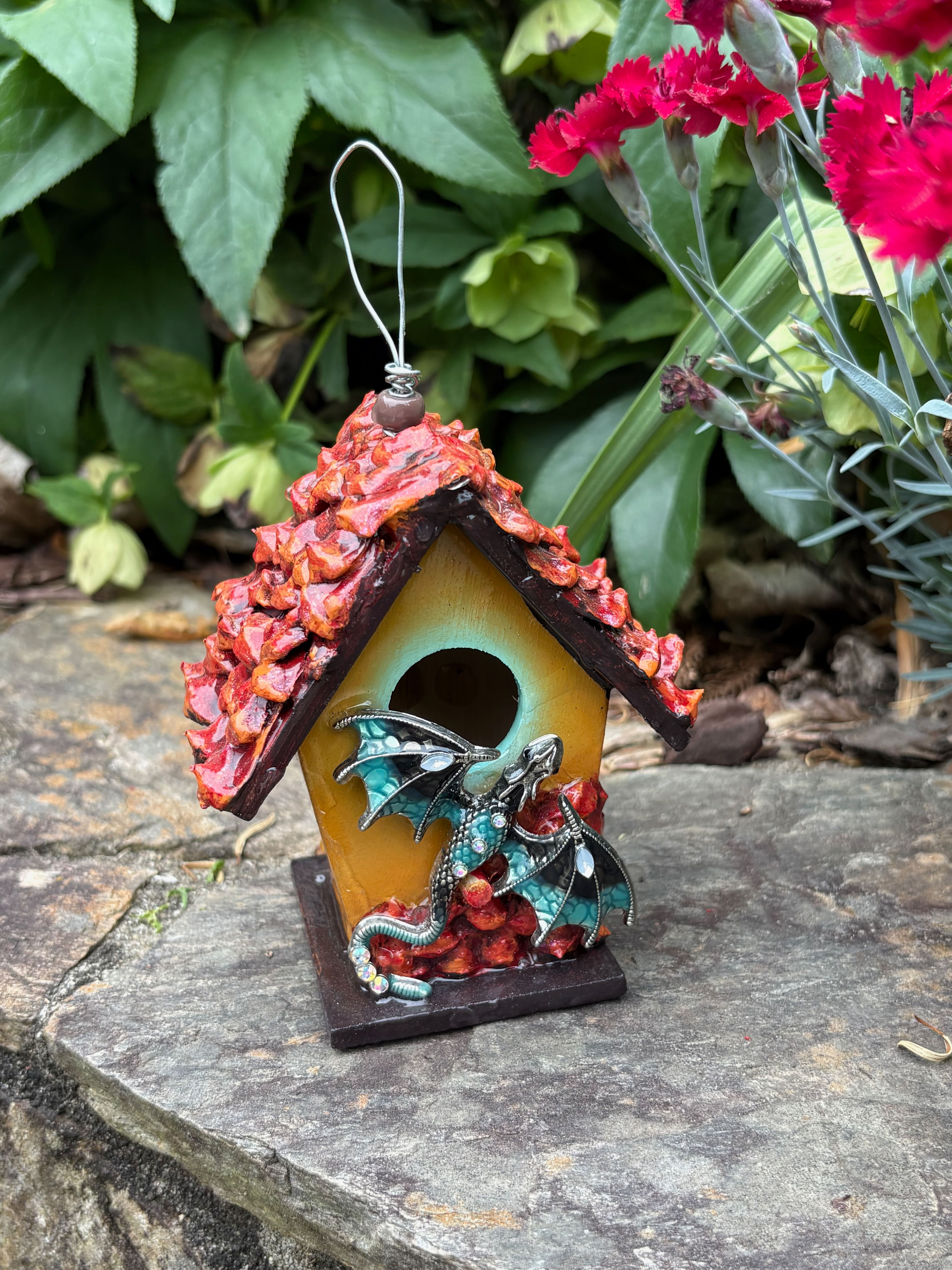 Dragon Mini Birdhouse