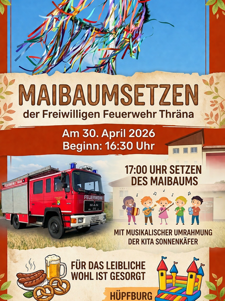 Maibaumsetzen 30.04.2026