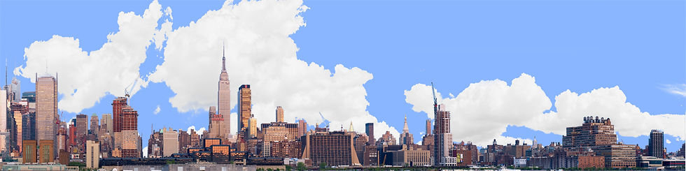 Thumbnail: NEW YORK MANHATTAN SKYLINE FULL NO WATER right side