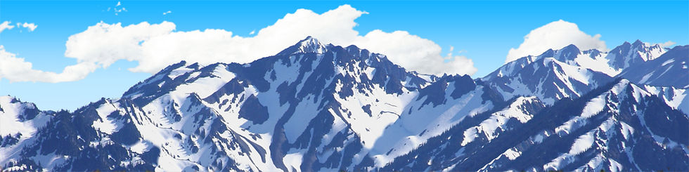 Thumbnail: OLYMPIC MOUNTAINS WASHINGTON WITH SNOW left