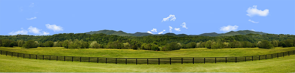 Thumbnail: VIRGINIA FARM TREELINE AND MOUNTAINS center repeatable