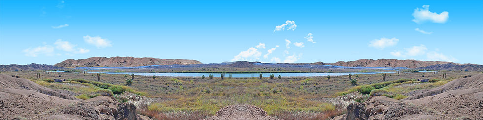 Thumbnail: COLORAD RIVER DESERT AND MOUNTAINS center repeatable