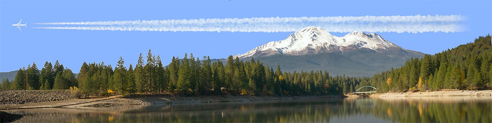 Thumbnail: MASKED MOUNT SHASTA FROM SISKIYOU LAKE right