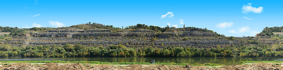 Thumbnail: WEST VIGINIA CLIFFS WITH OHIO RIVER CONTINUOUS left
