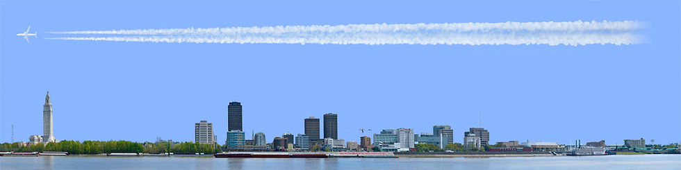 Thumbnail: BATON ROUGE SKYLINE left with water
