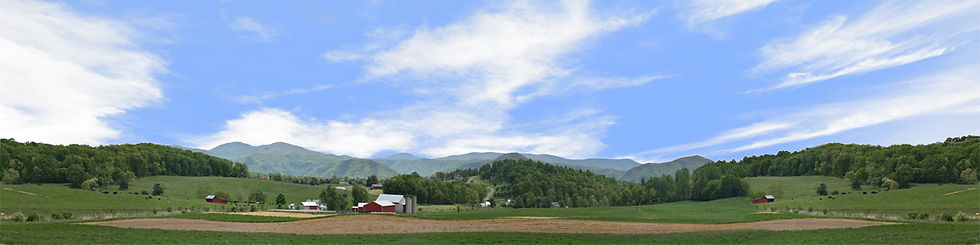 Thumbnail: FARM IN VIGINIA BLUE RIDGE MOUNTAINS center repeatable