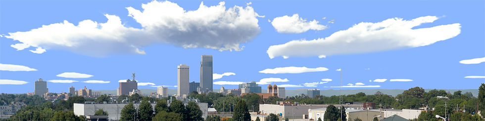 Thumbnail: OHMAHA SKYLINE FROM THE SOUTH left