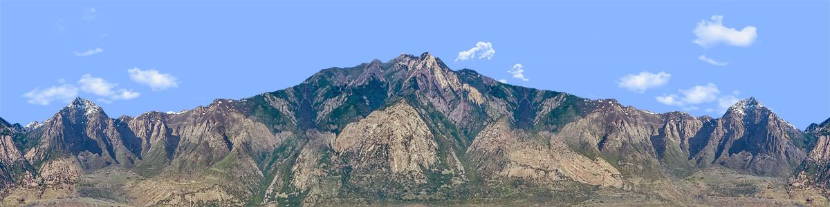 WASATCH MOUNTAINS OGDEN UTAH center repeatable