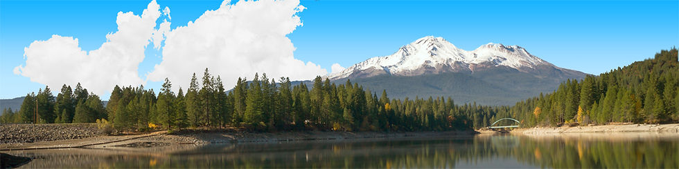 Thumbnail: MASKED MOUNT SHASTA FROM SISKIYOU LAKE right