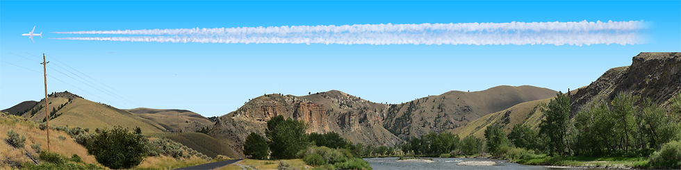 Thumbnail: SALMON RIVER CANYON IDAHO LOOKING NORTH Left