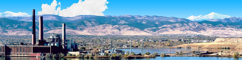Thumbnail: POWER PLANT WITH BOULDER MOUNTAINS VISTA center