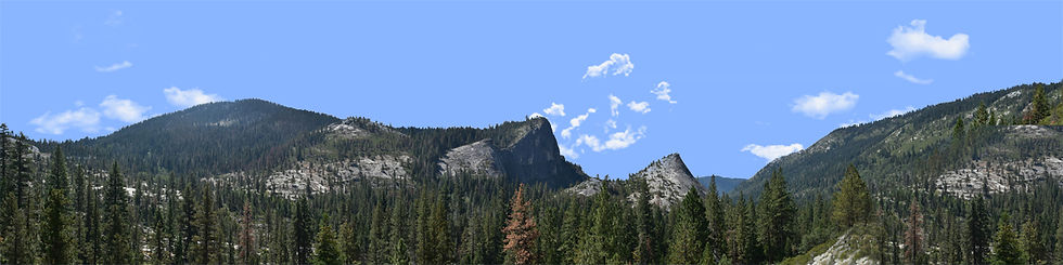 MOUNTAINS SOUTHWEST OF LAKE TAHOE left