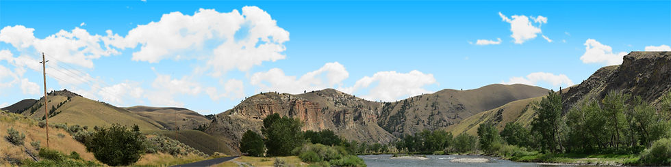 Thumbnail: SALMON RIVER CANYON IDAHO LOOKING NORTH Left