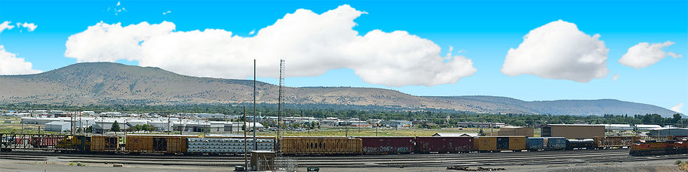 Thumbnail: BNSF YARD KLAMATH FALLS FROM THE SOUTH