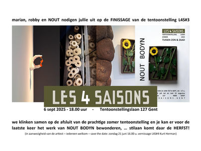 FINISSAGE - TUSSEN ZON & ZAAD