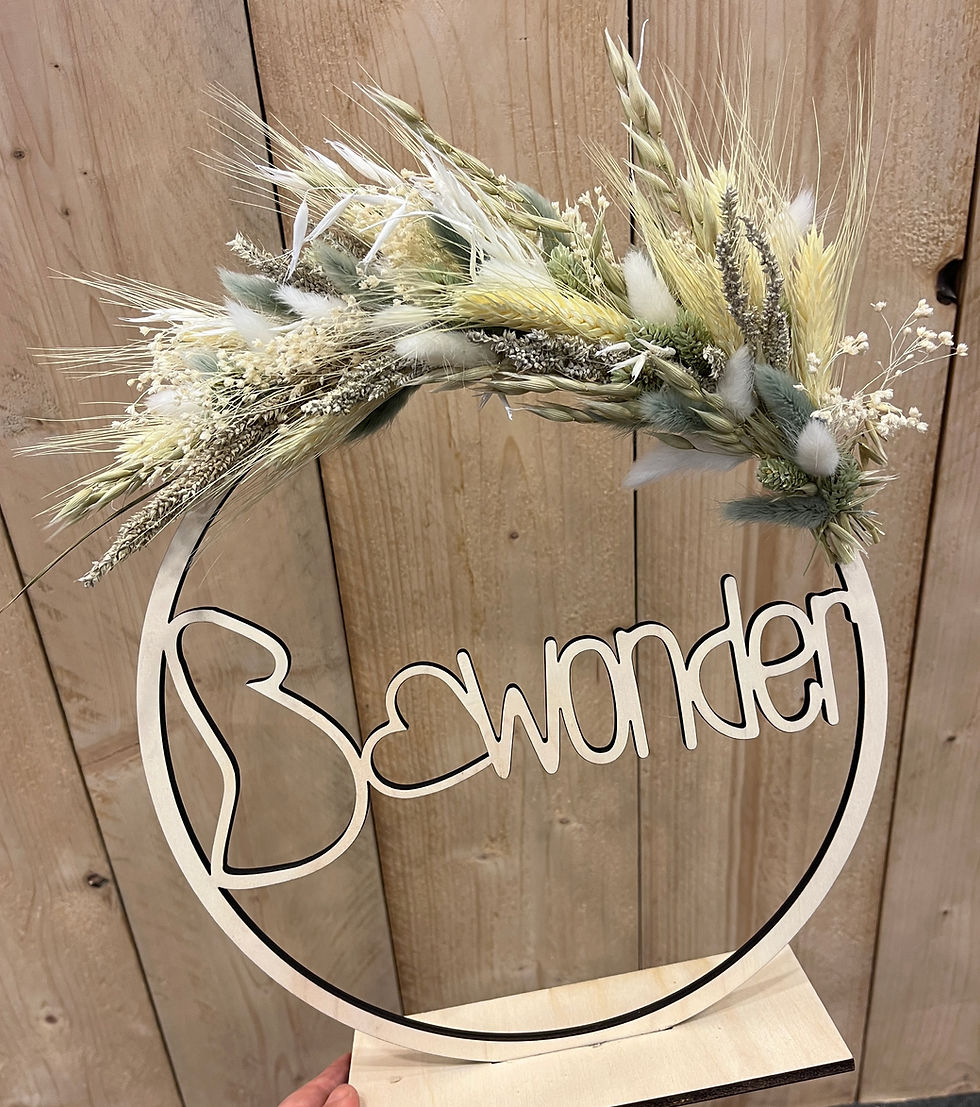 Thumbnail: Flowerhoop gepersonaliseerd