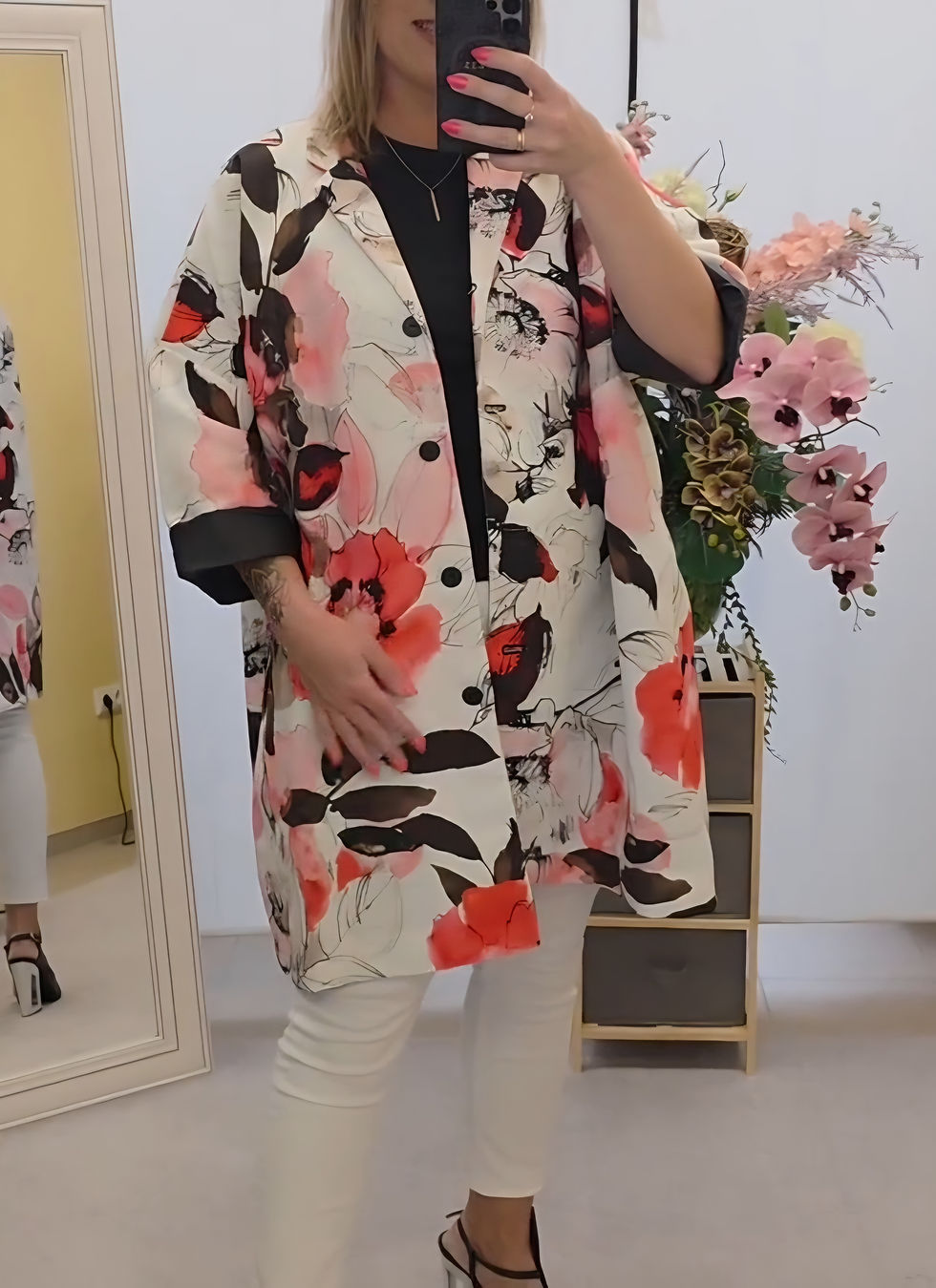 Švarkas "Gėlėtas"