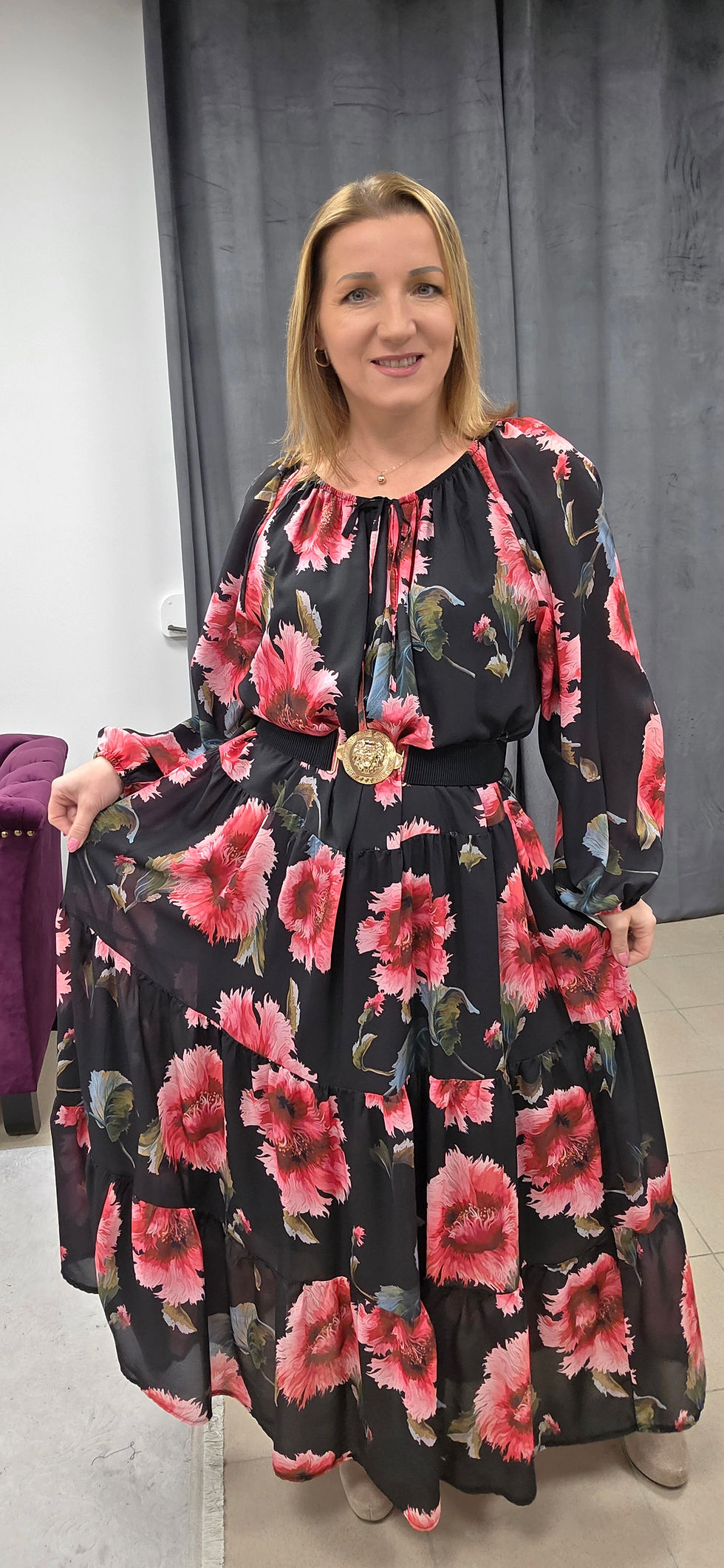 Suknelė "Gėlių pasaka"