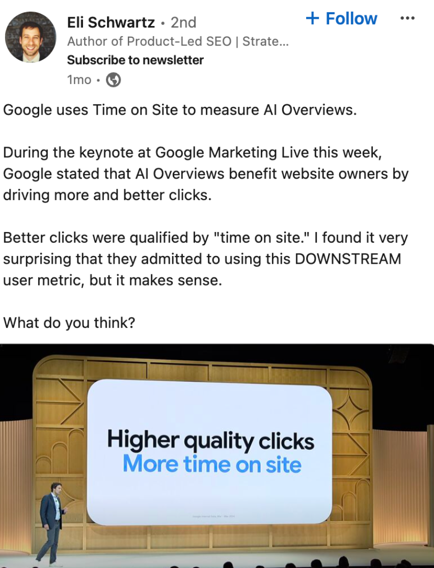 An excerpt from last year's Google I/O