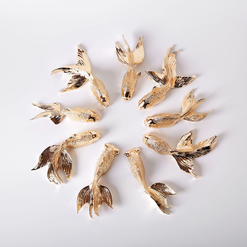 Miniature : horloge goldfish haoshi