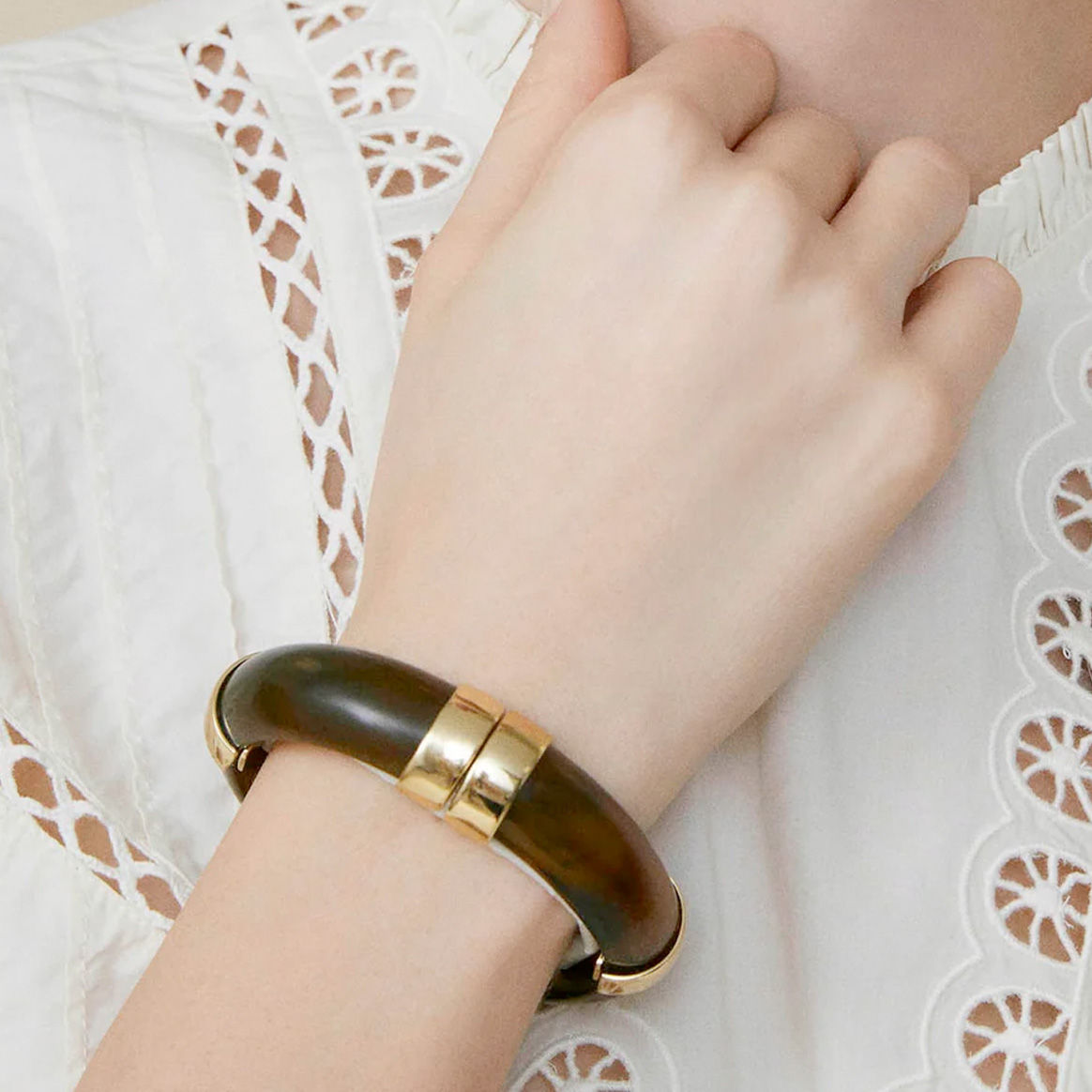 Bracelet Jonc I Ecaille Tortue I Feeka