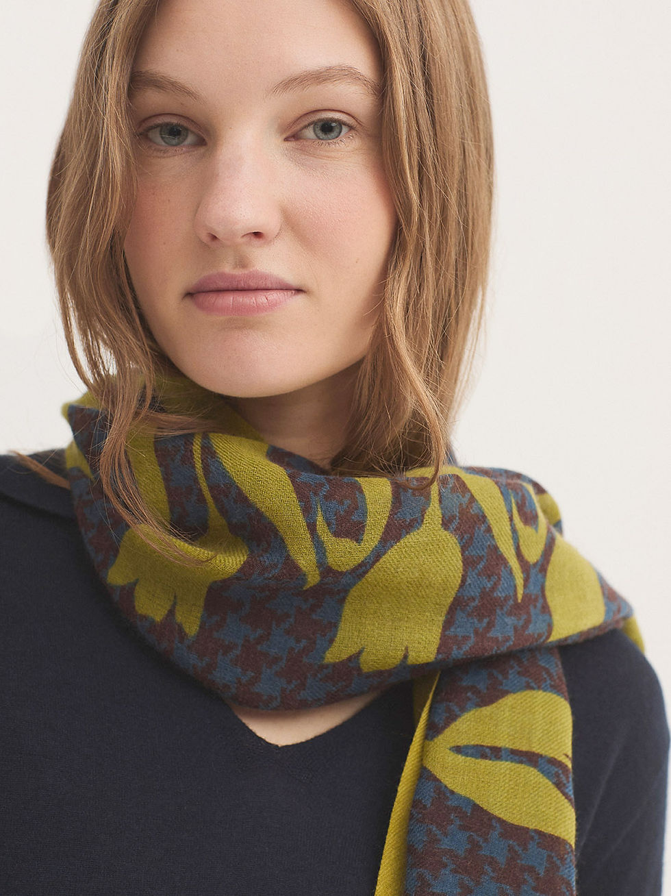 Echarpe Tulipes 100% Laine I Nice Things