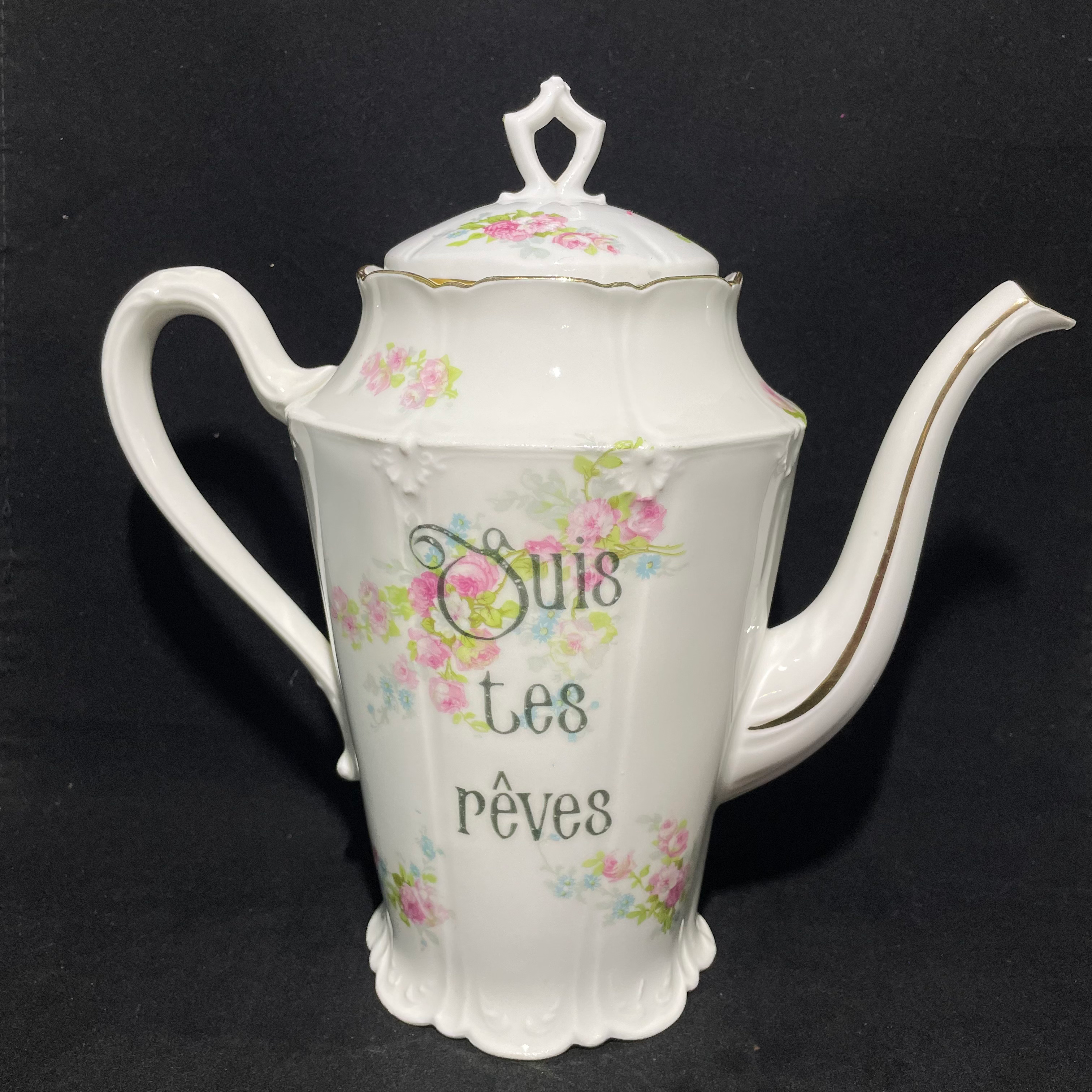 Suis tes reves, Tea / Coffee pot, Cocktail jug, Vintage upcycled