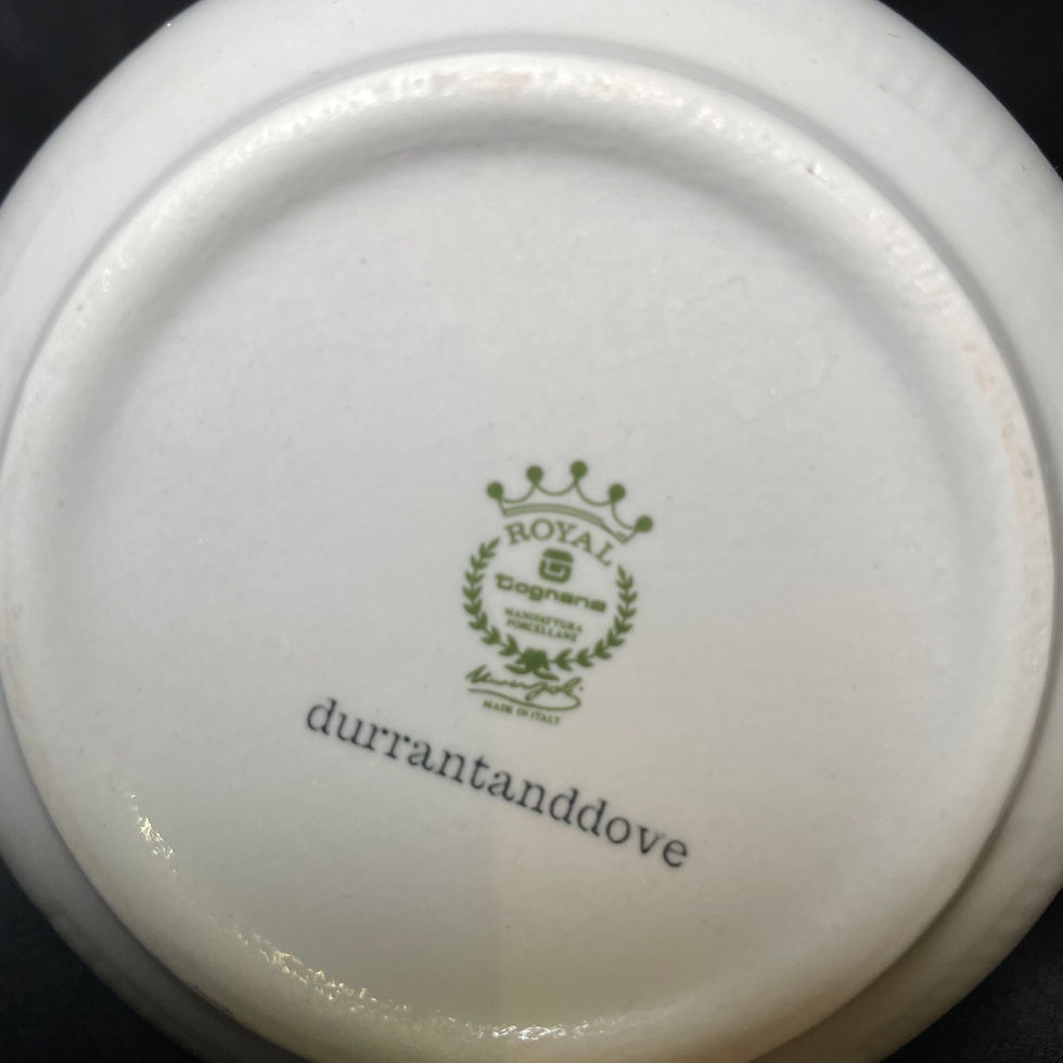 Miniature : Funny French Bud Vase, Presque mort, Rude Tableware,Vintage porcelain gift