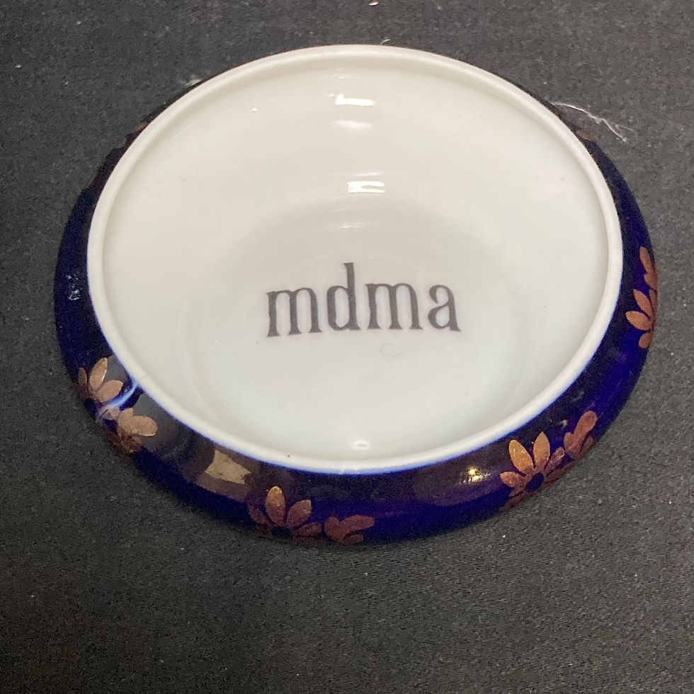 Miniature : Stash Box, MDMA, Unique Funny Upcycled Vintage Drug Stash apothecary gift