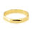 Thumbnail: Thin Unisex Octagon Wedding Ring