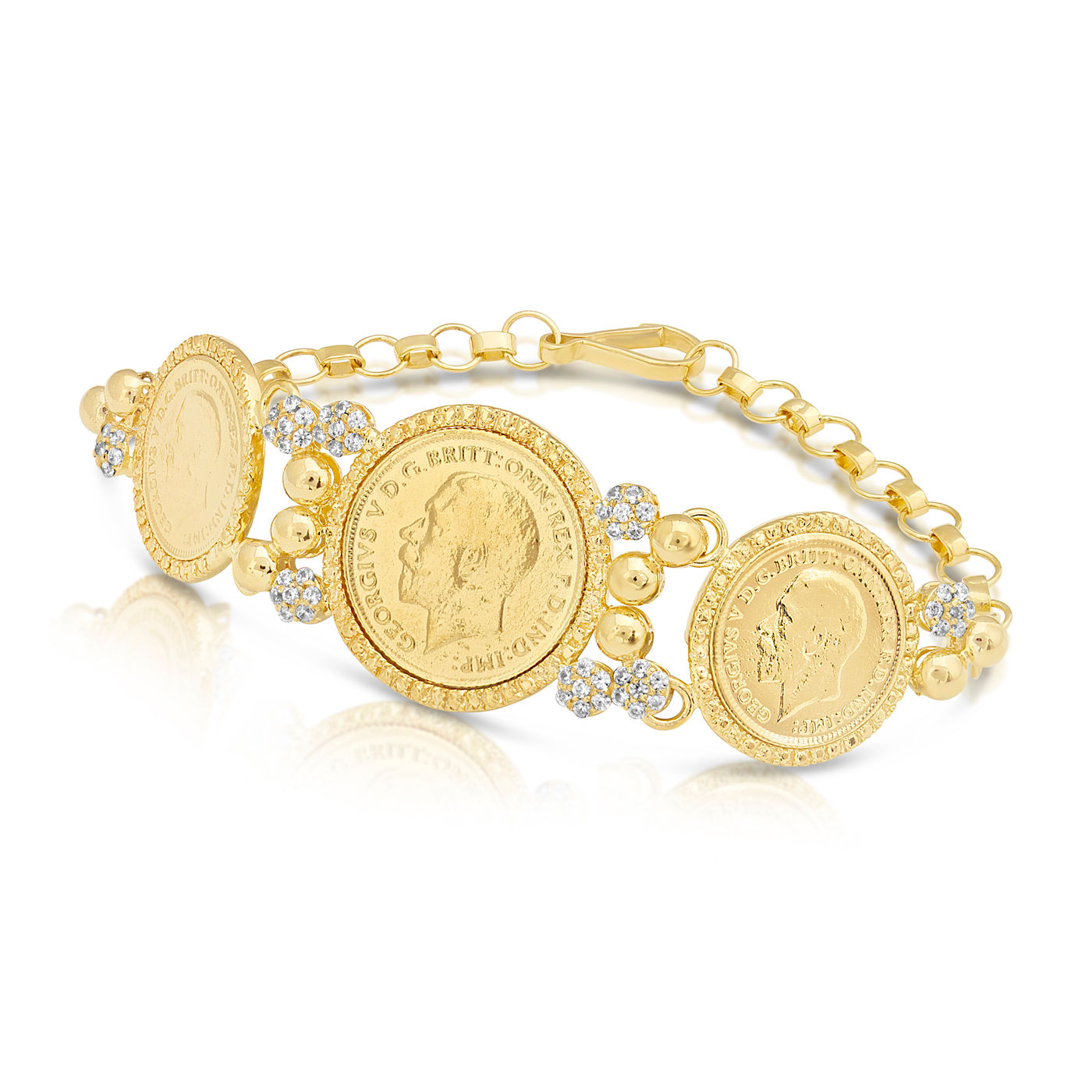 Bridal Lera Bracelet With CZ