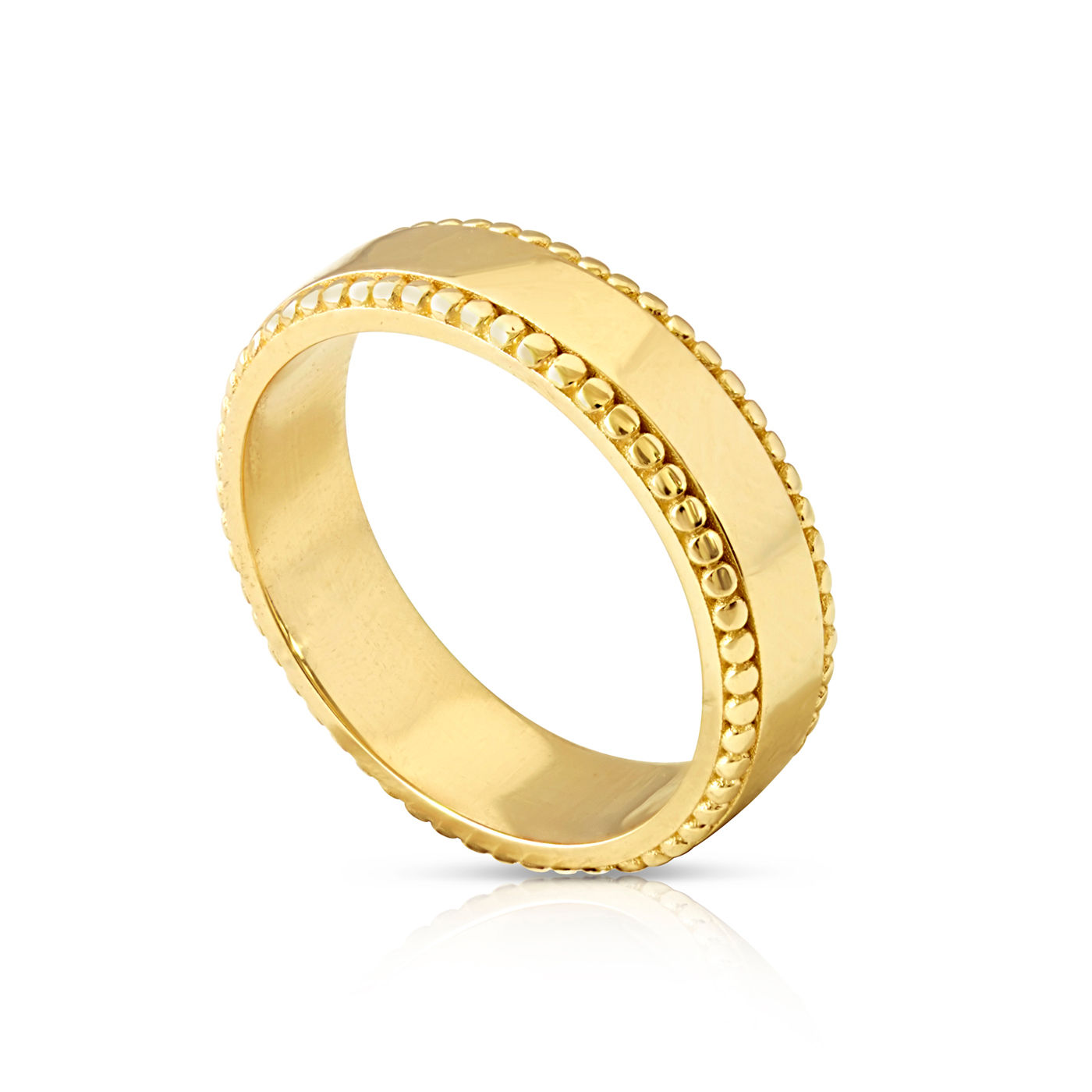 Orient Repetitive Ball Wedding Ring