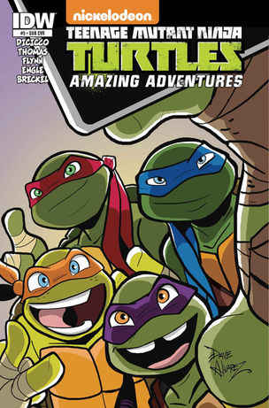 Teenage Mutant Ninja Turtles Amazing Adventures comic cover