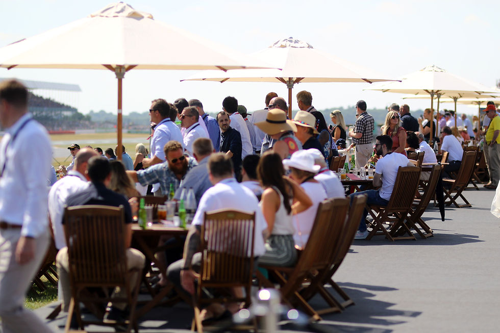 Ignition Club Terrace at the British Grand Prix