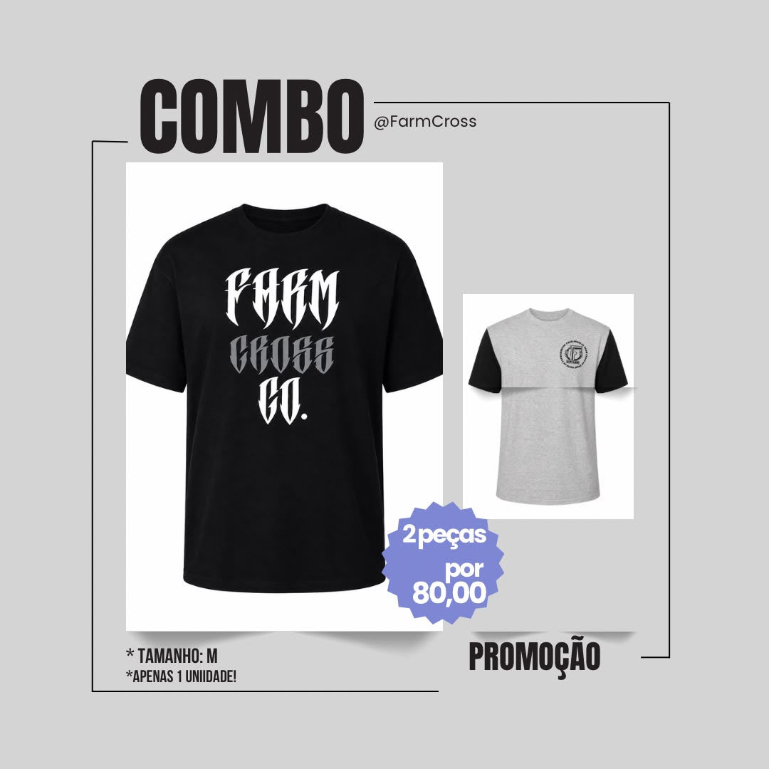 combo 2 peças