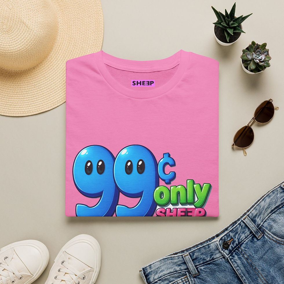 Thumbnail: 99 Only Graphic T-Shirt — Fun Retro Discount Logo Tee