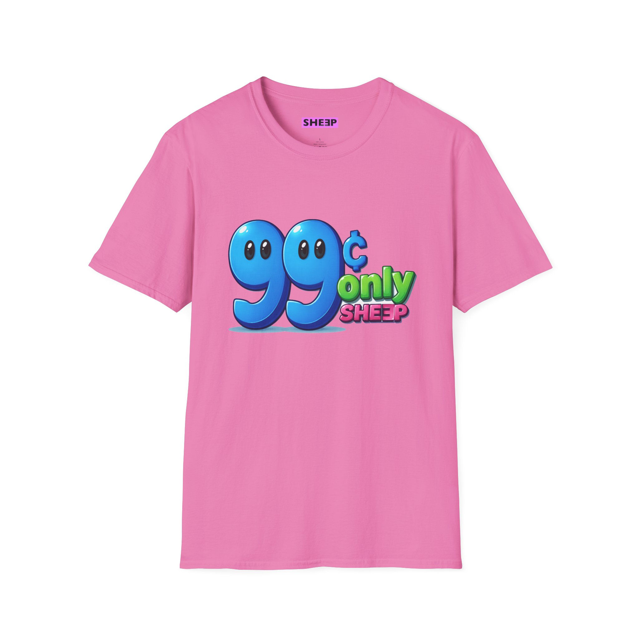 99 Only Graphic T-Shirt — Fun Retro Discount Logo Tee