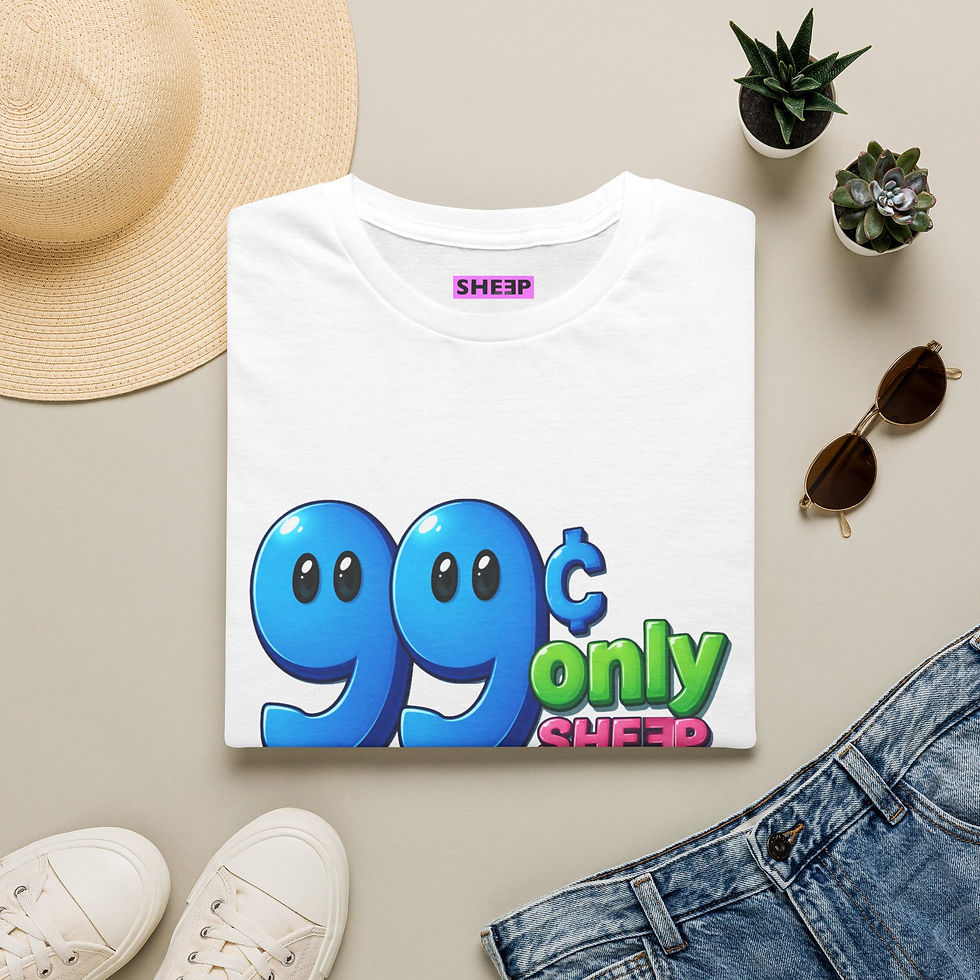 Thumbnail: 99 Only Graphic T-Shirt — Fun Retro Discount Logo Tee