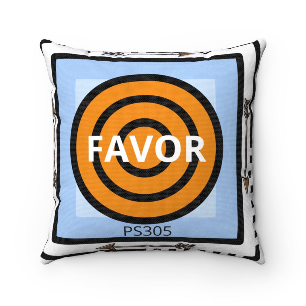 Spun Polyester Square Pillow