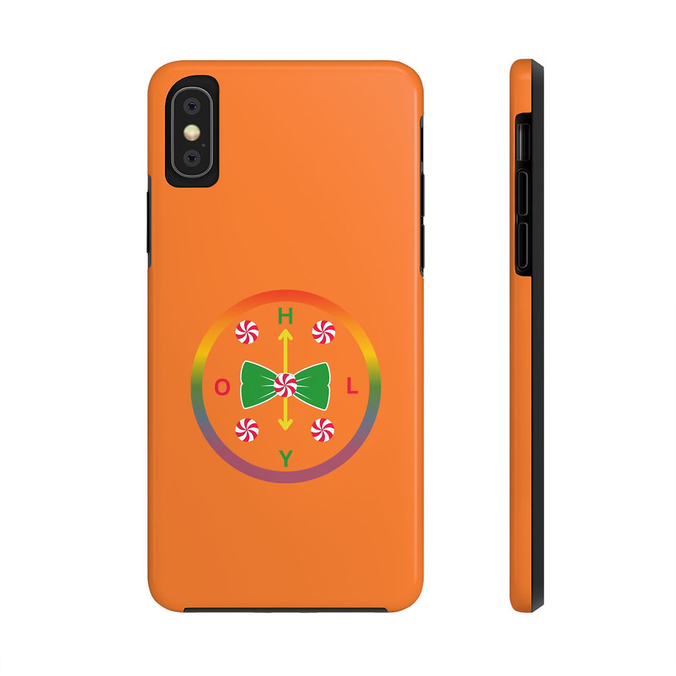 Thumbnail: Rainbows and Peppermint Phone Cases
