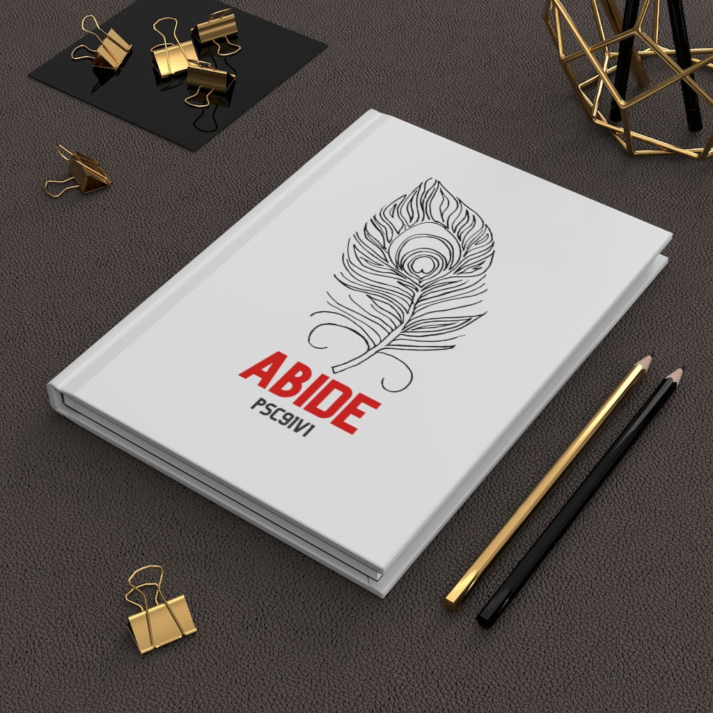 Abide - Hardcover Journal Matte