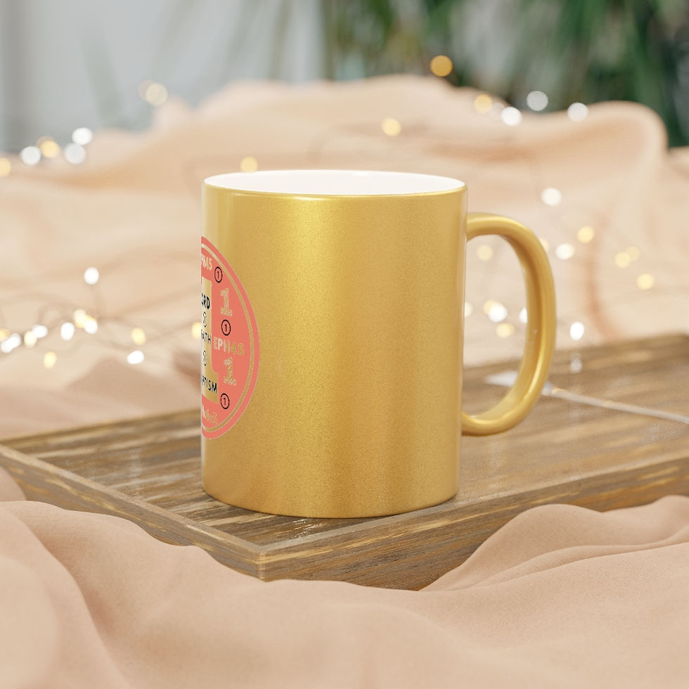 Thumbnail: One Lord - Metallic Mug (Silver / Gold)