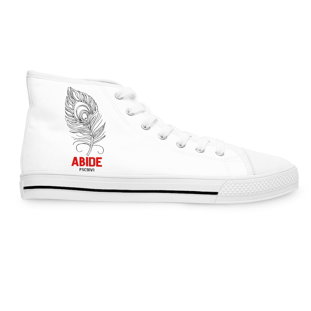 Abide - Women's High Top Sneakers